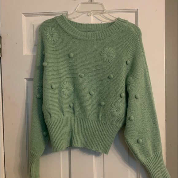 Crème de mente Lush Brand sweater. Never worn. - Picture 2 of 4